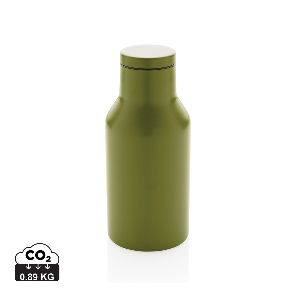 Bouteille isotherme promotionnelle 300ml inox recyclé Vert 